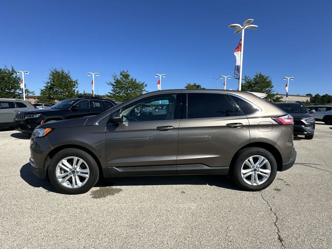 Used 2019 Ford Edge SEL with VIN 2FMPK4J91KBC14389 for sale in Waukesha, WI