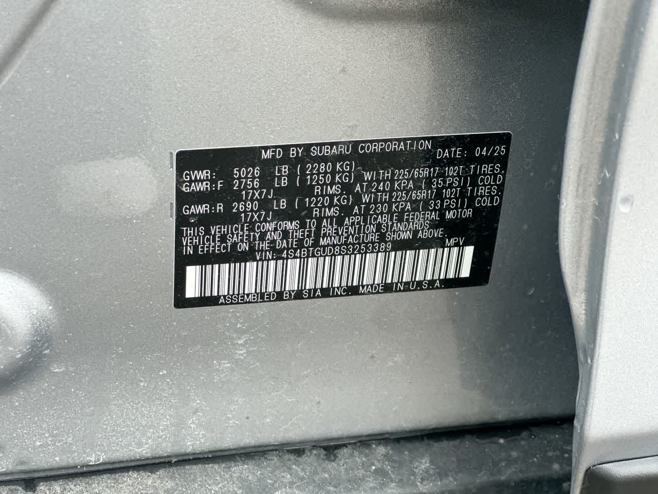 Thumbnail: 2025 Subaru Outback - 39