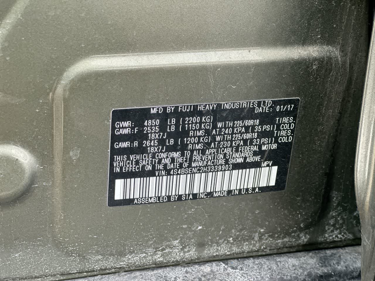 Thumbnail: 2017 Subaru Outback - 39