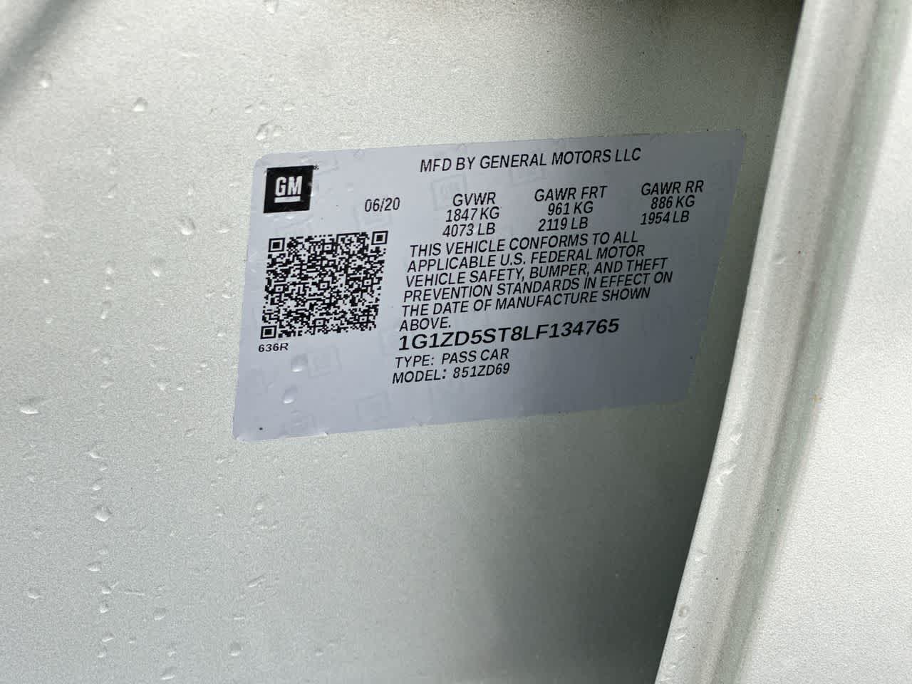 Thumbnail: 2020 Chevrolet Malibu - 34