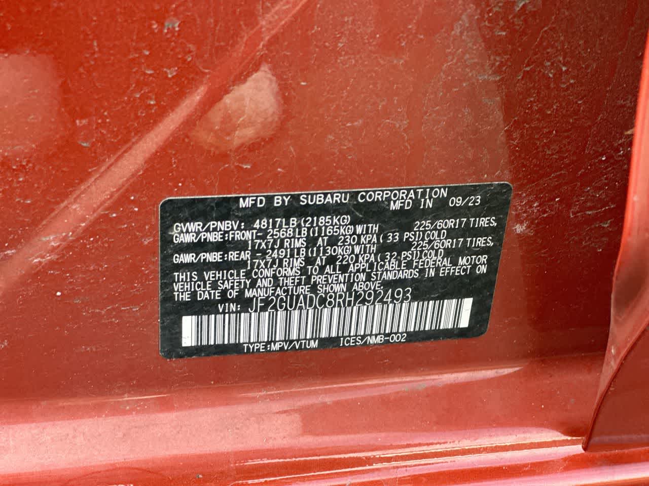 Thumbnail: 2024 Subaru Crosstrek - 37