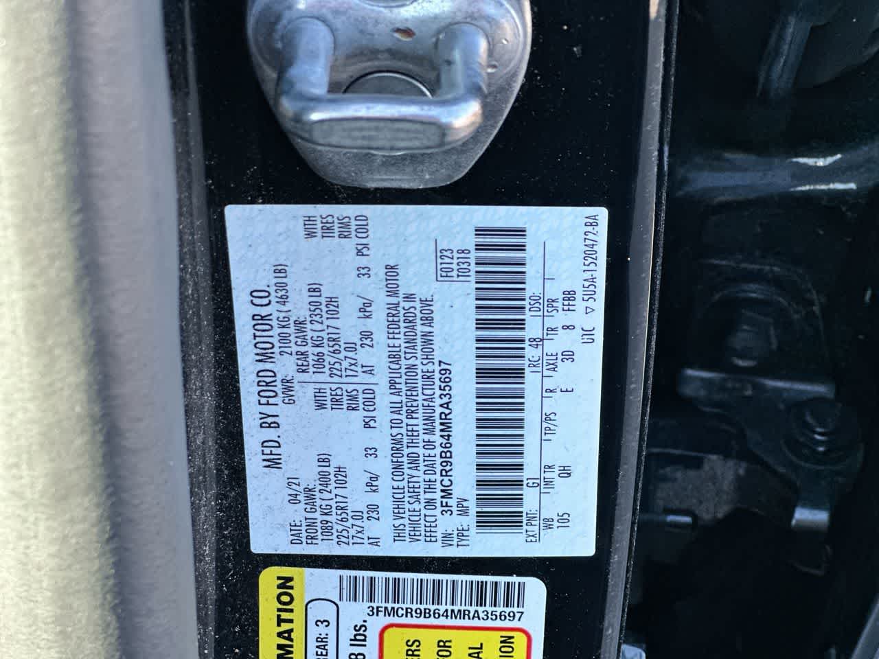 Thumbnail: 2021 Ford Bronco Sport - 36