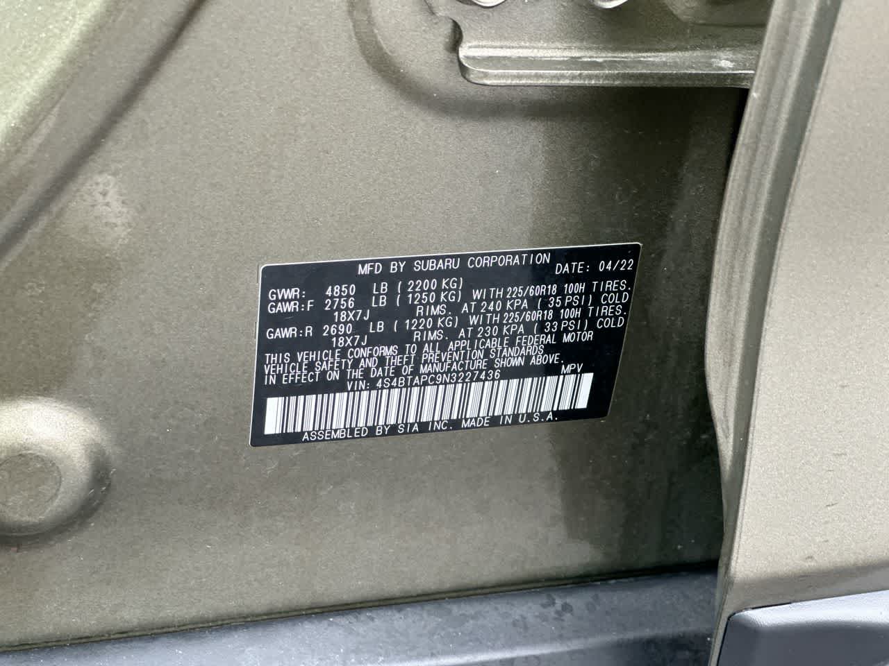 Thumbnail: 2022 Subaru Outback - 40