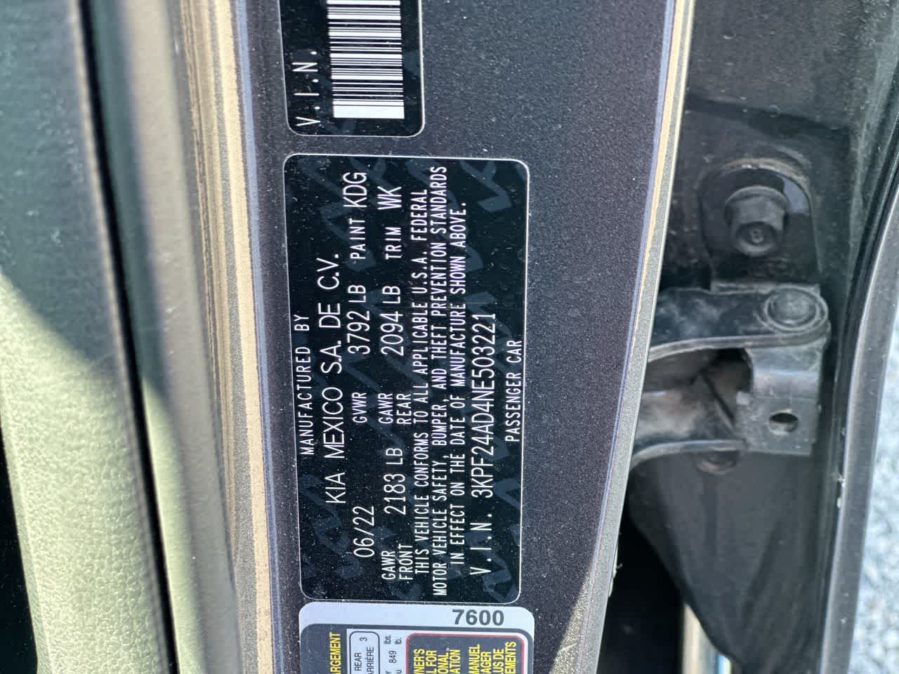 Thumbnail: 2022 Kia Forte - 36