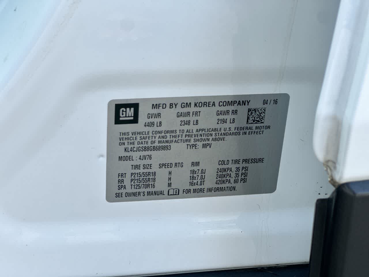 Thumbnail: 2016 Buick Encore - 36