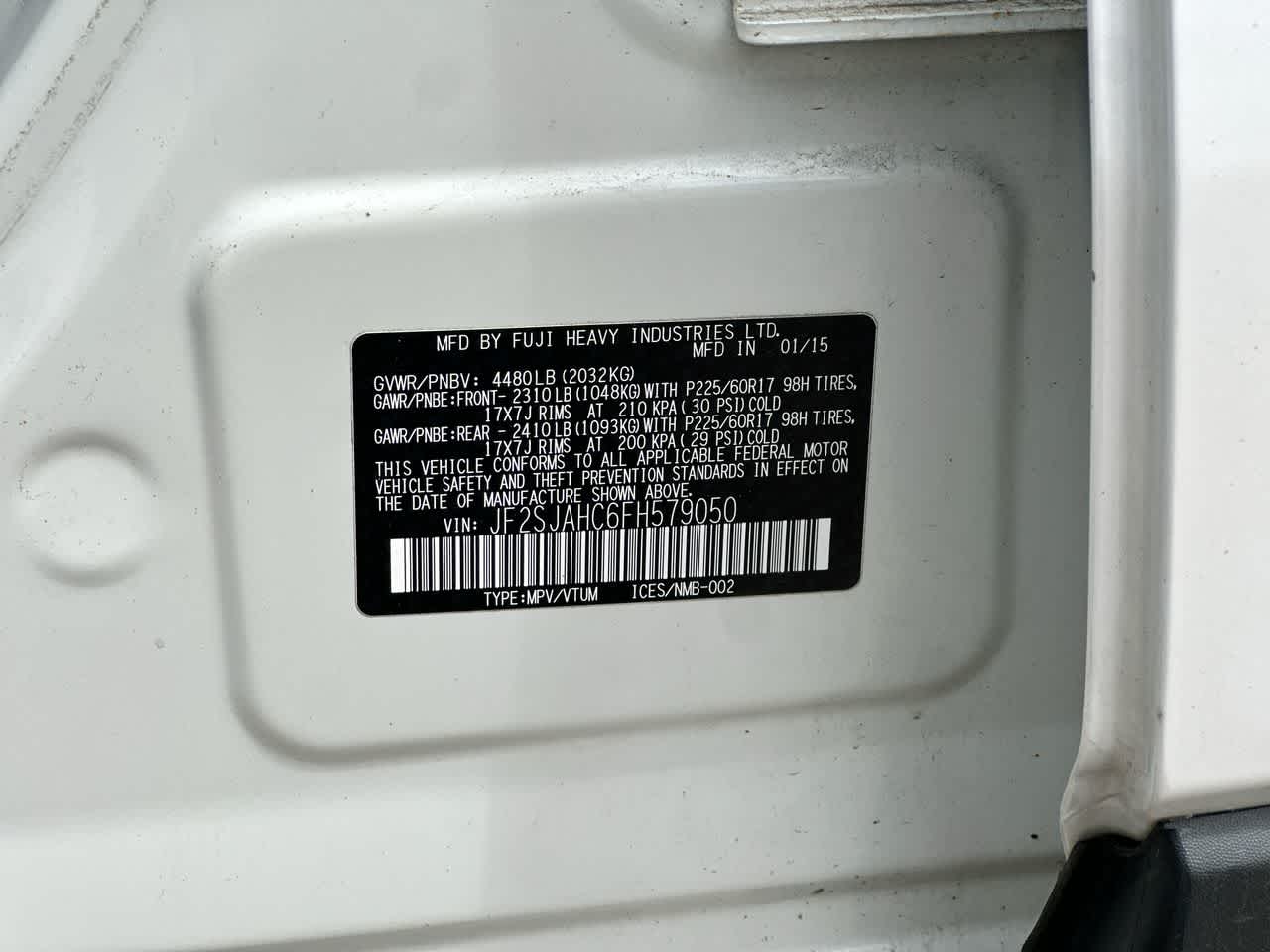 2015 Subaru Forester Limited 36