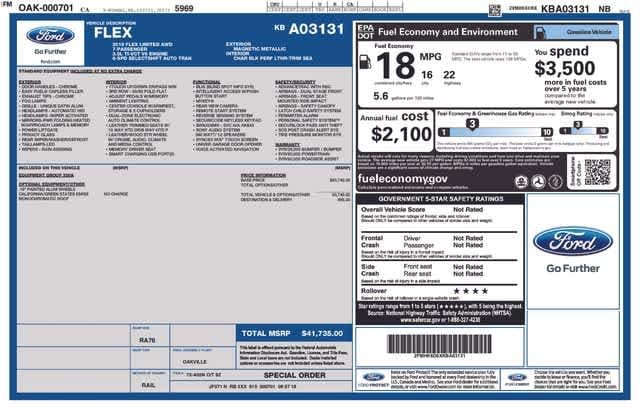 Thumbnail: 2019 Ford Flex - 4