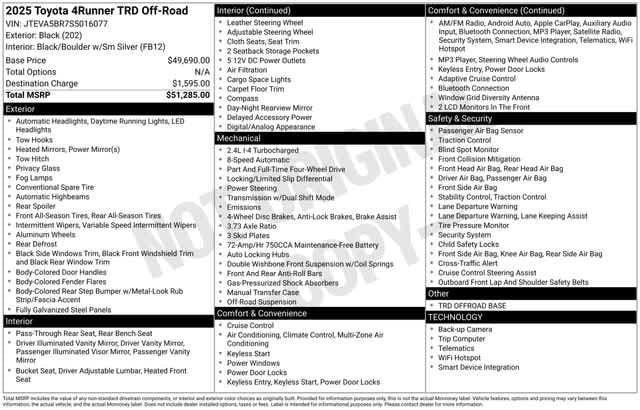 Thumbnail: 2025 Toyota 4Runner - 4