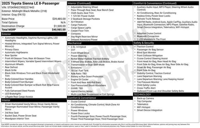 Thumbnail: 2025 Toyota Sienna - 4