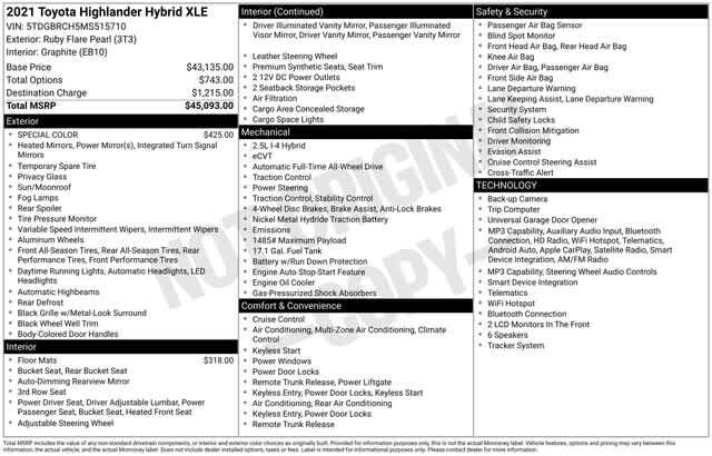 Thumbnail: 2021 Toyota Highlander - 4
