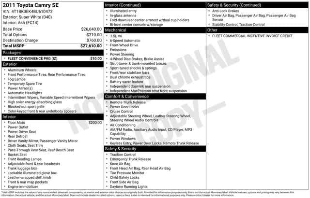 Thumbnail: 2011 Toyota Camry - 4
