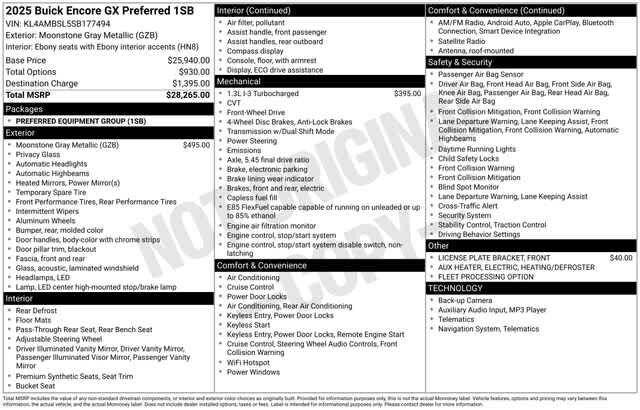 Thumbnail: 2025 Buick Encore GX - 4
