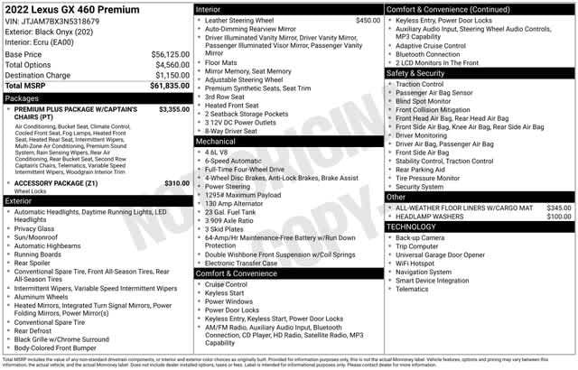 Thumbnail: 2022 Lexus GX - 4