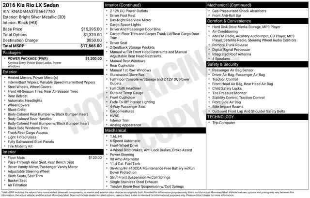 Thumbnail: 2016 Kia Rio - 4