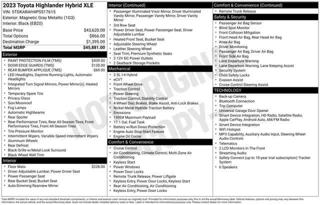 Thumbnail: 2023 Toyota Highlander - 4