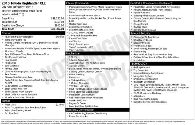 Thumbnail: 2015 Toyota Highlander - 4