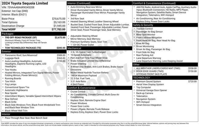 Thumbnail: 2024 Toyota Sequoia - 4