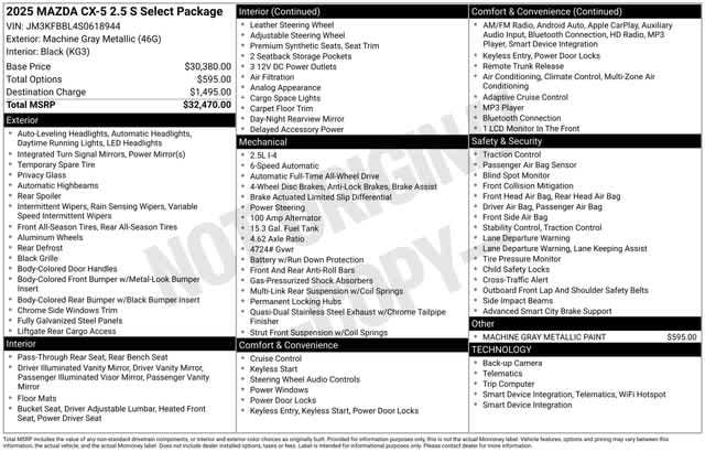 Thumbnail: 2025 Mazda CX-5 - 4