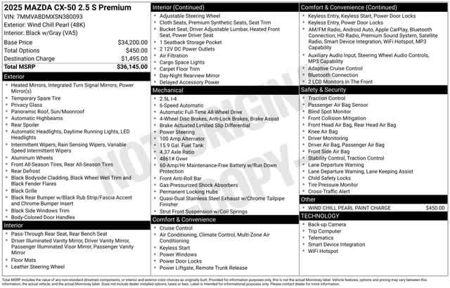 Thumbnail: 2025 Mazda CX-50 - 4