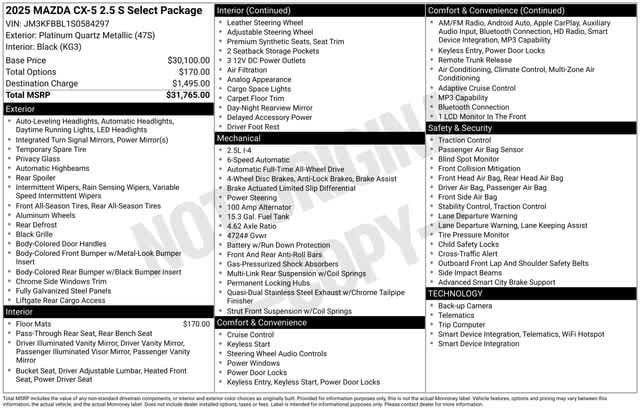 Thumbnail: 2025 Mazda CX-5 - 4