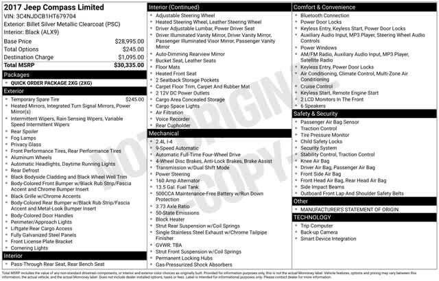 Thumbnail: 2017 Jeep Compass - 4