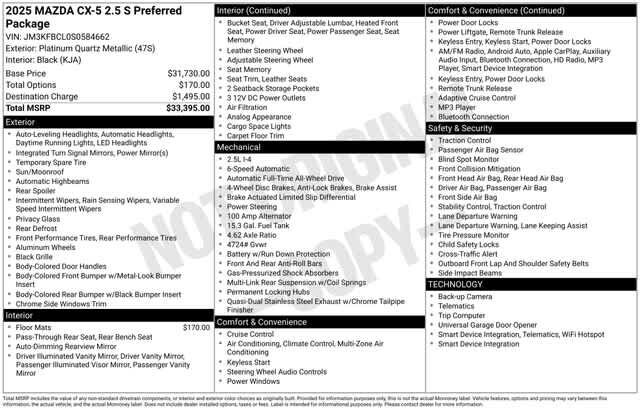 Thumbnail: 2025 Mazda CX-5 - 4
