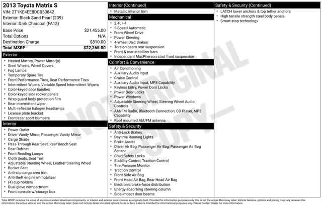 Thumbnail: 2013 Toyota Matrix - 4