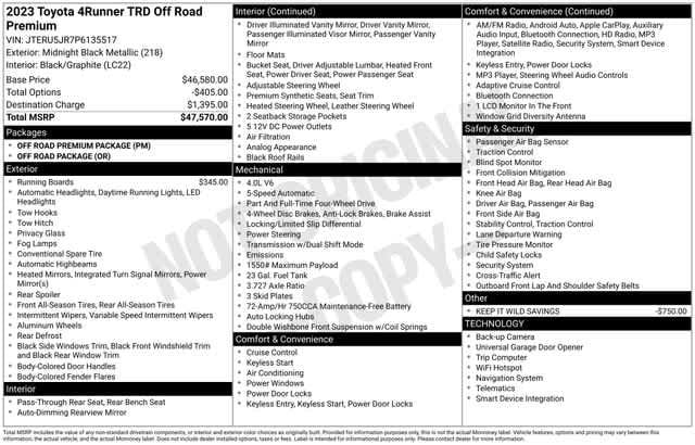 Thumbnail: 2023 Toyota 4Runner - 4