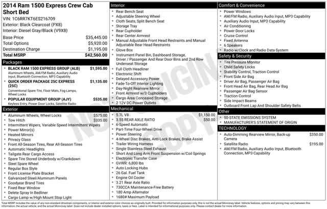 Thumbnail: 2014 RAM 1500 - 4