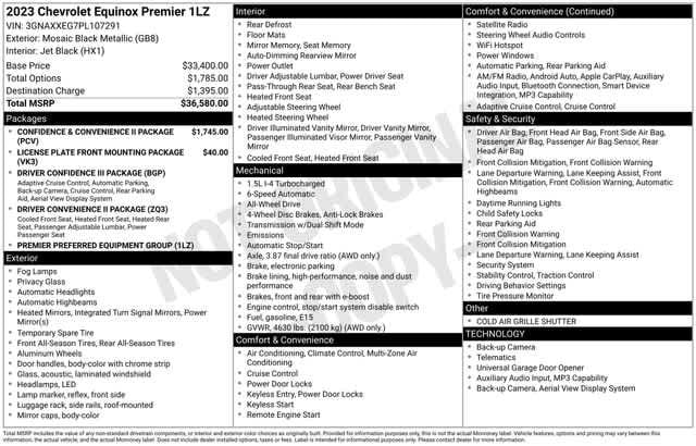 Thumbnail: 2023 Chevrolet Equinox - 4