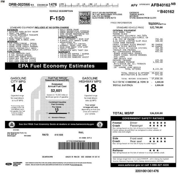 Thumbnail: 2010 Ford F-150 - 4