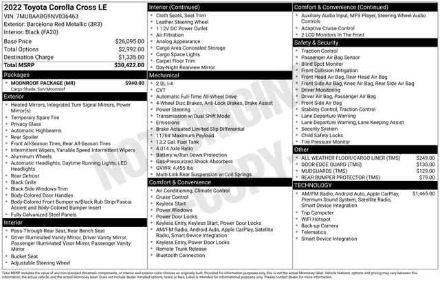 Thumbnail: 2022 Toyota Corolla Cross - 4