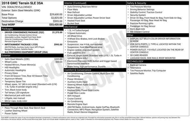 Thumbnail: 2018 GMC Terrain - 4