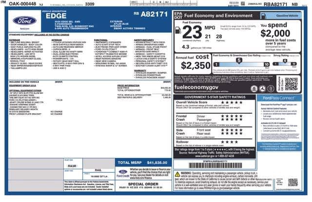 Thumbnail: 2024 Ford Edge - 4