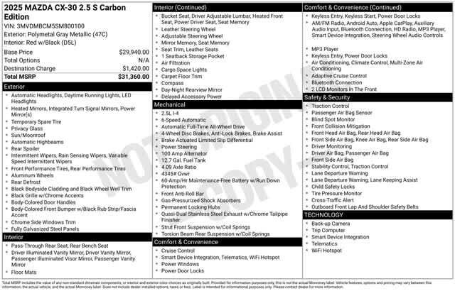 Thumbnail: 2025 Mazda CX-30 - 4