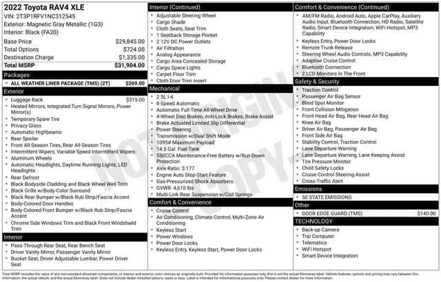 Thumbnail: 2022 Toyota RAV4 - 4