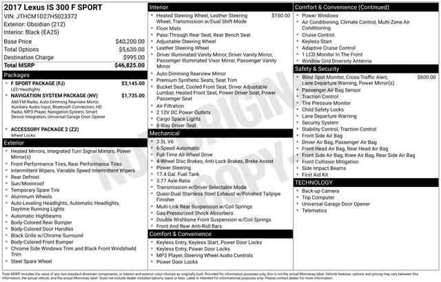 Thumbnail: 2017 Lexus IS - 4