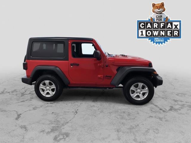 Used 2021 Jeep Wrangler Sport S with VIN 1C4GJXAG7MW796295 for sale in West Allis, WI