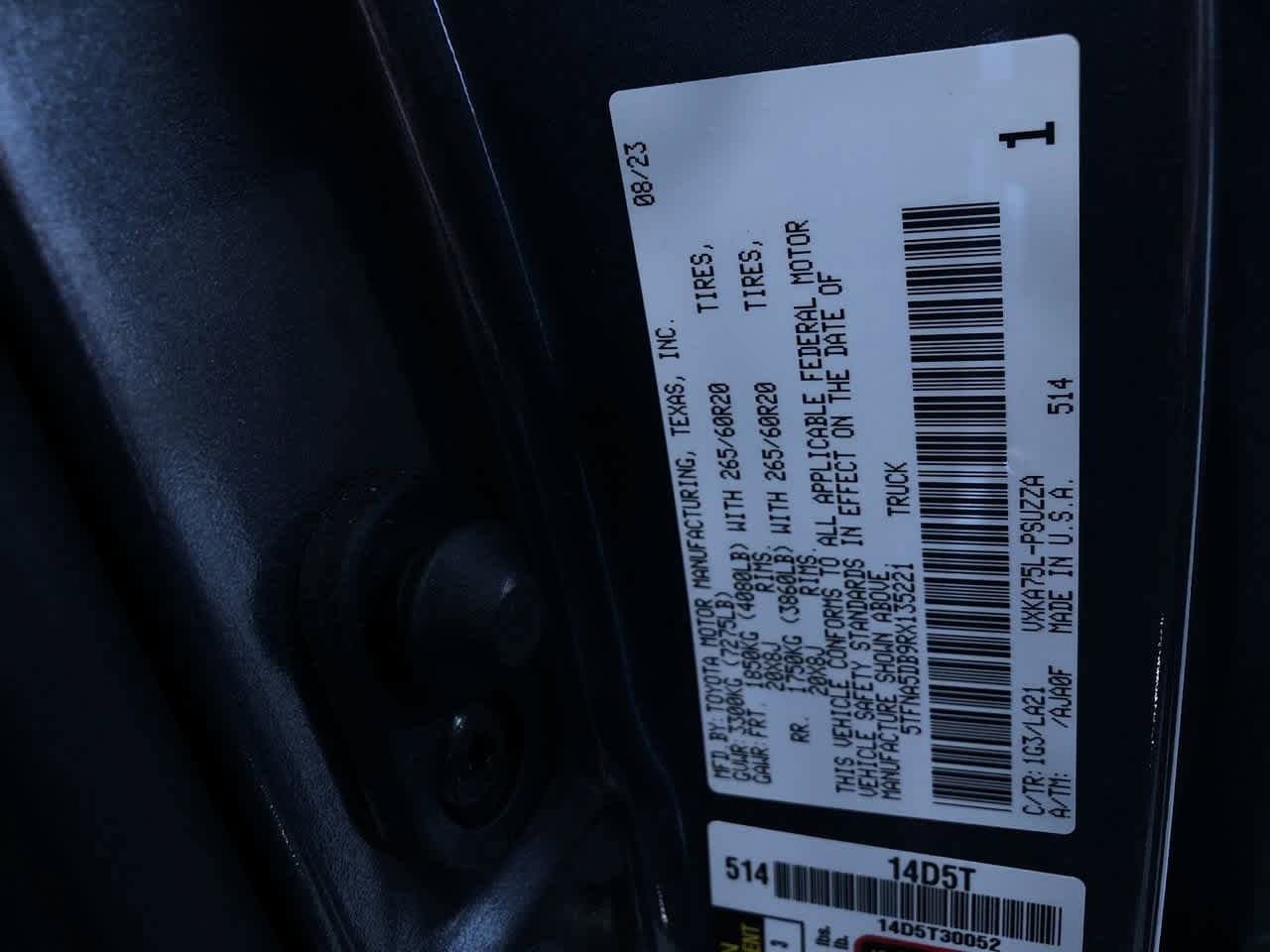 2024 Toyota Tundra Platinum 28
