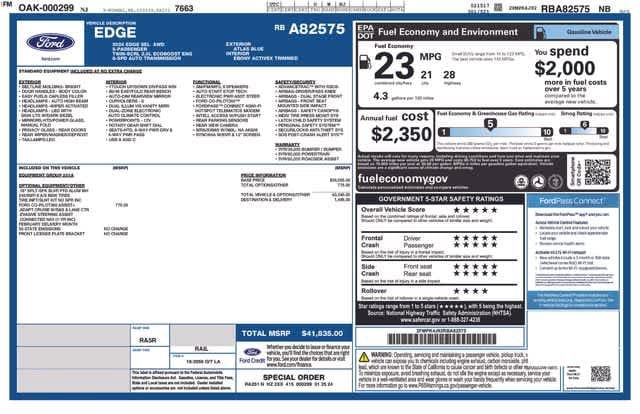 Thumbnail: 2024 Ford Edge - 4