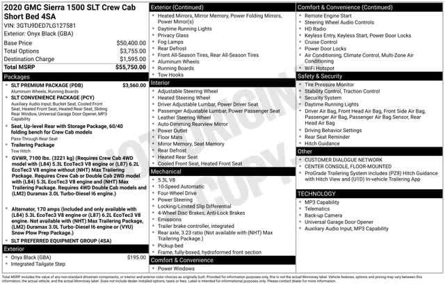 Thumbnail: 2020 GMC Sierra 1500 - 4