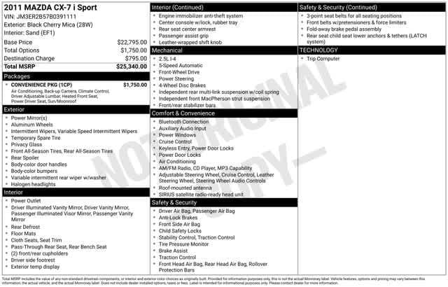 Thumbnail: 2011 Mazda CX-7 - 4