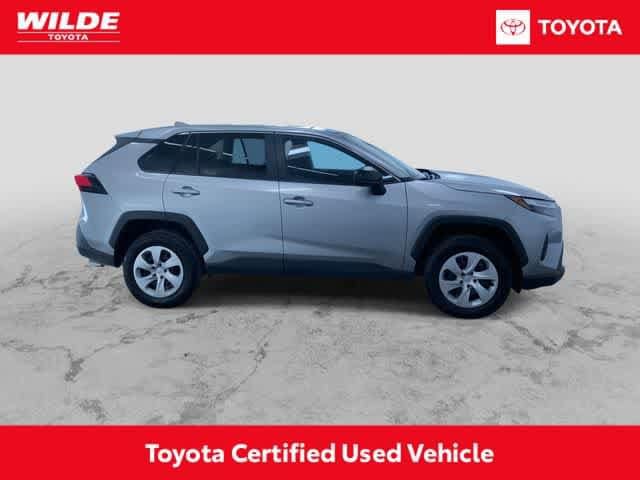 Certified 2025 Toyota RAV4 LE with VIN 2T3F1RFV0SC519130 for sale in Kansas City