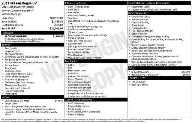 Thumbnail: 2011 Nissan Rogue - 4