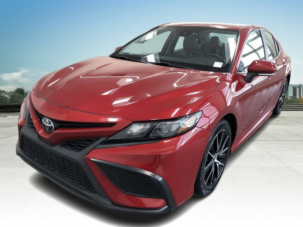 toyota camry 2022 se red