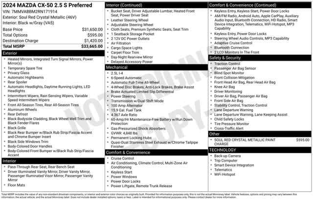 Thumbnail: 2024 Mazda CX-50 - 4