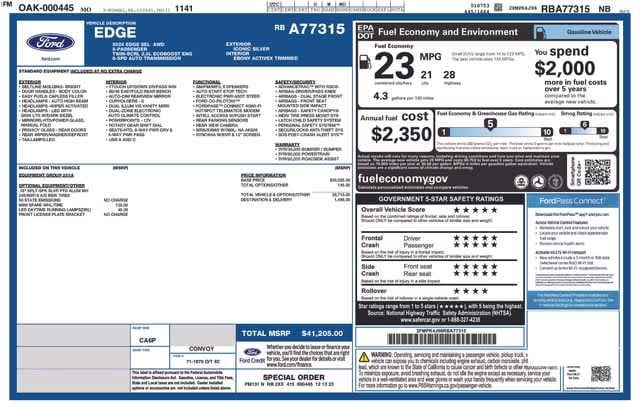 Thumbnail: 2024 Ford Edge - 4