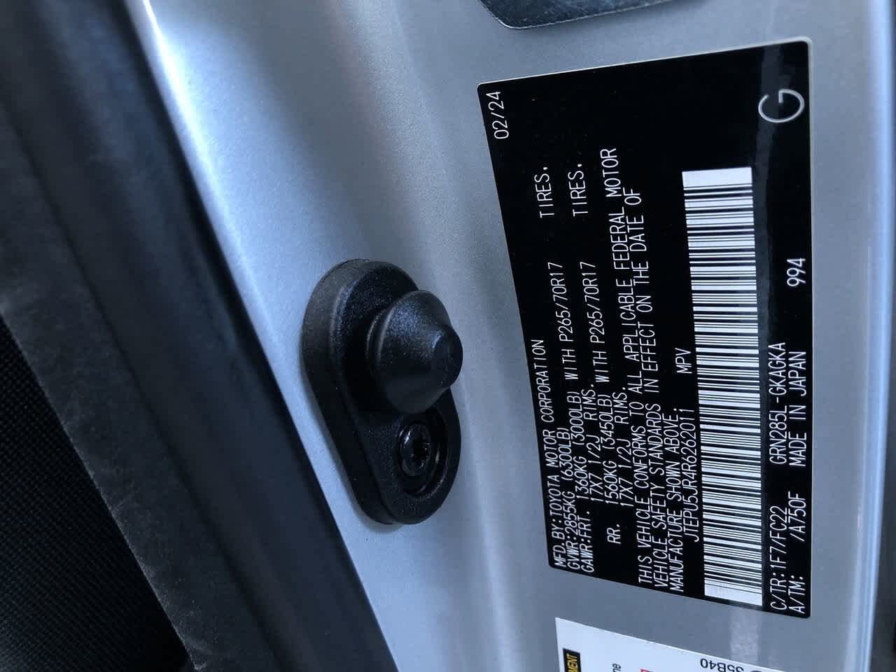2024 Toyota 4Runner TRD Off Road 35
