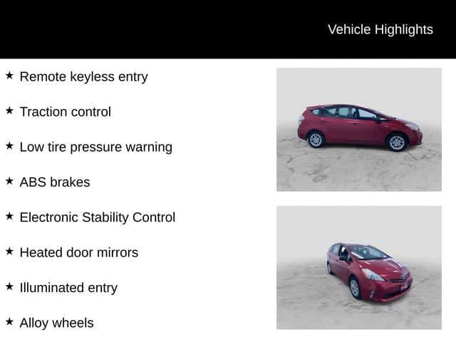 Thumbnail: 2013 Toyota Prius v - 5