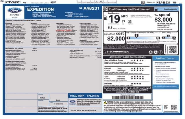 Thumbnail: 2019 Ford Expedition - 4